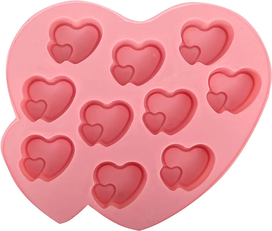 Heart Shape Mould (Random colour)