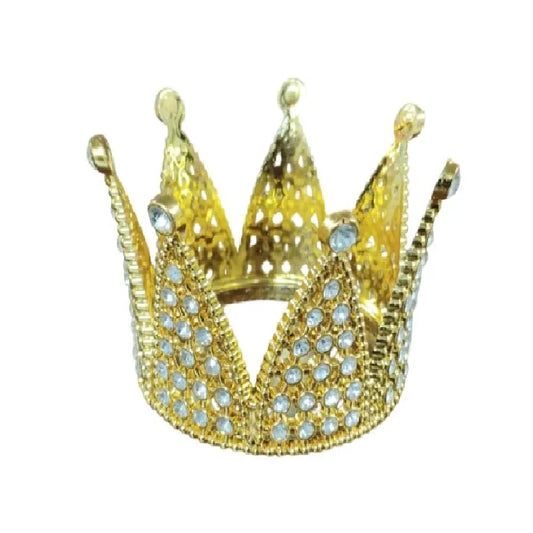 Golden Metal Medium Crown