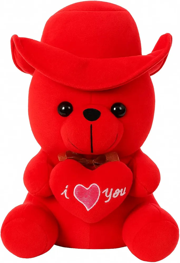 Red Cap Teddy Size - 10x5 inch