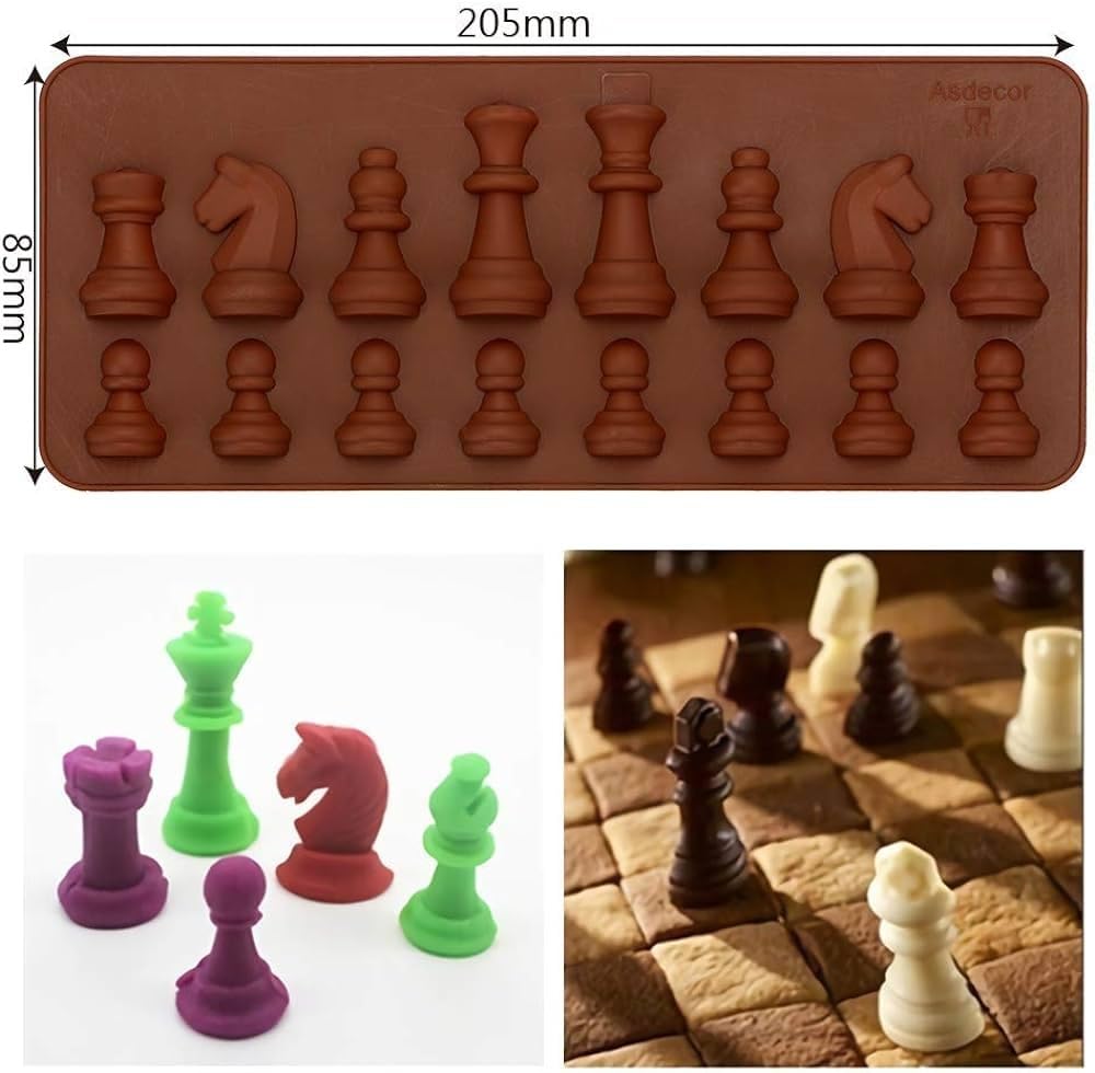 Chess Chocolate sillicon mould
