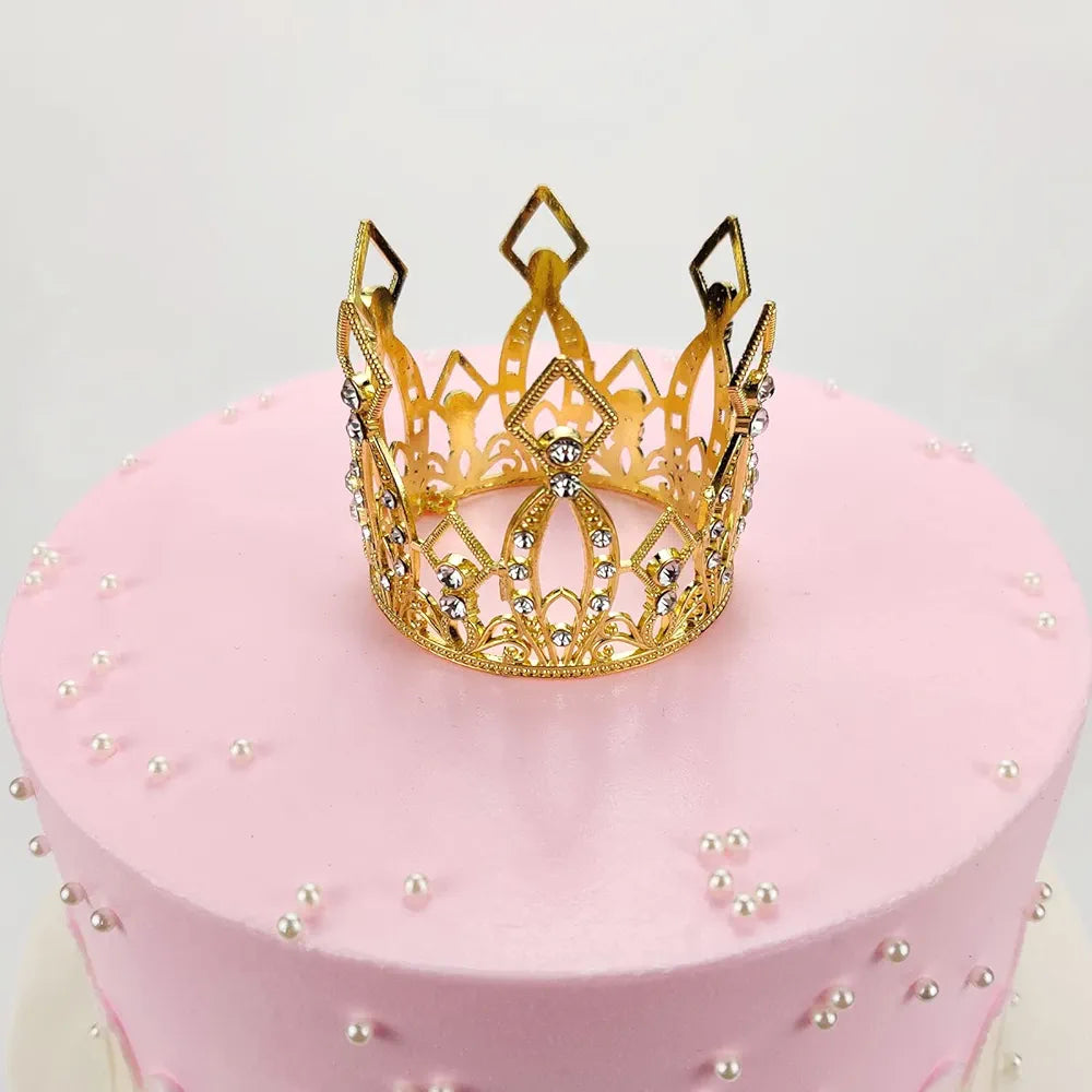 Golden Metal Medium Crown