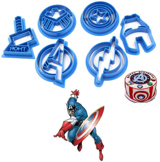 Avengers fondant cutter