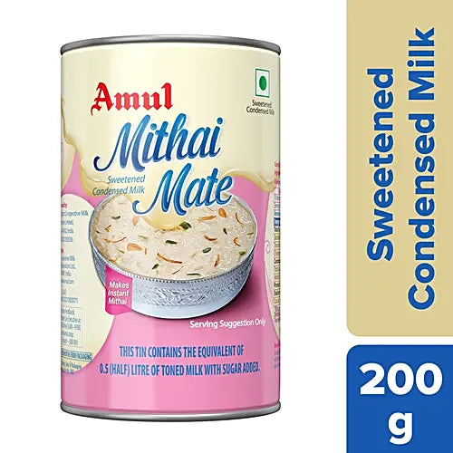 Amul Sweetened condensed milk mithai mate 200gm