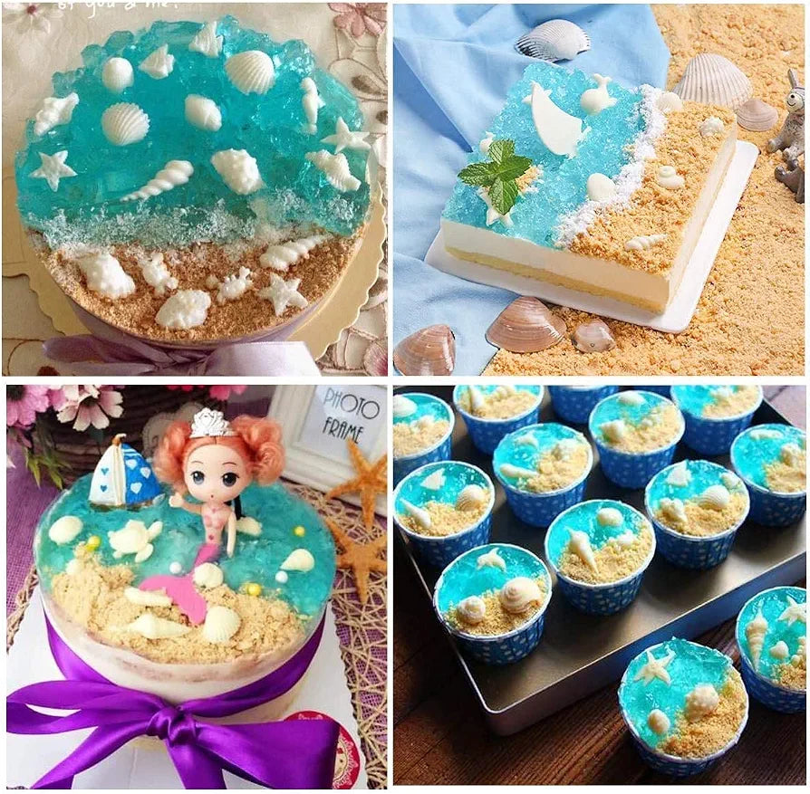 7 Cavity Ocean Sea Shell Mould