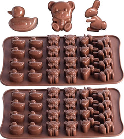 24 Cavity Rabbit,Duck & Chick Silicon Mould