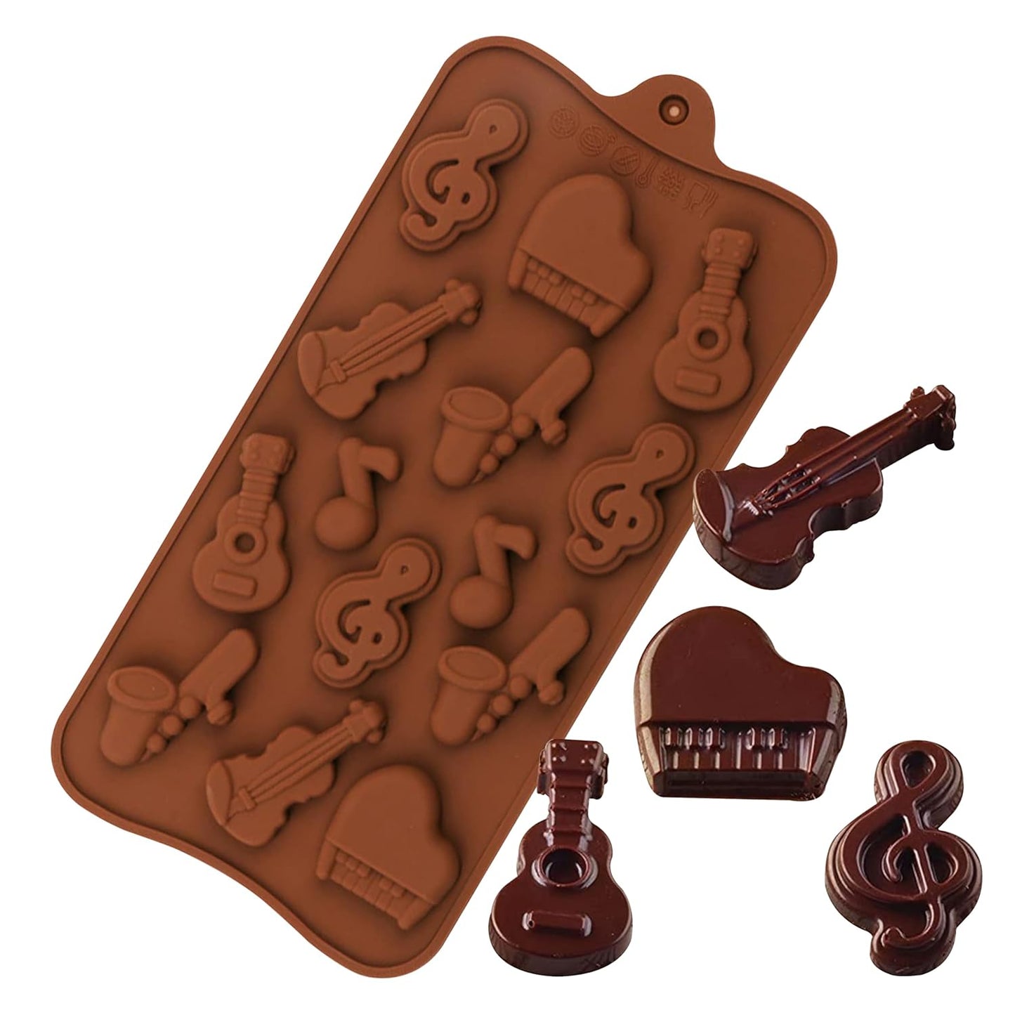Music Chocolate Silicon Mould