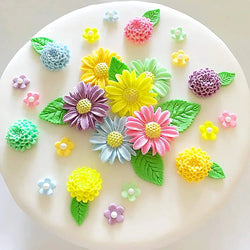 Daisy Flower Chocolate Fondant Mould