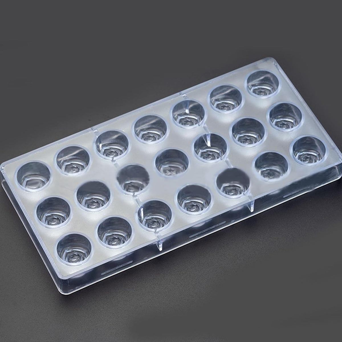 21 Cavity Rose Shape Polycarbonate Mould