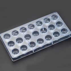 21 Cavity Rose Shape Polycarbonate Mould