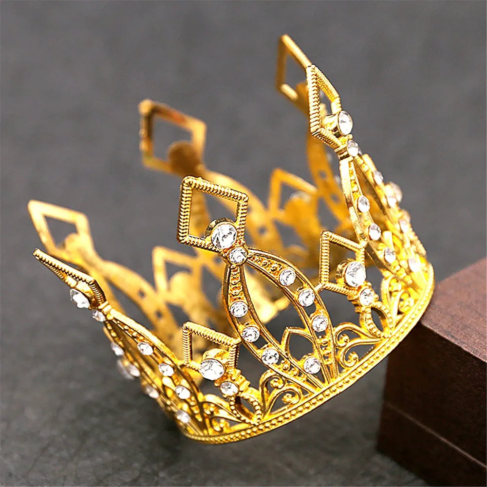 Golden Metal Medium Crown