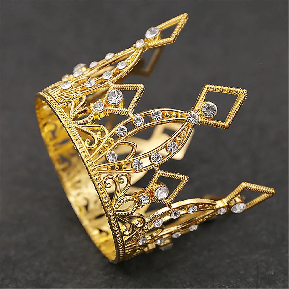 Golden Metal Medium Crown