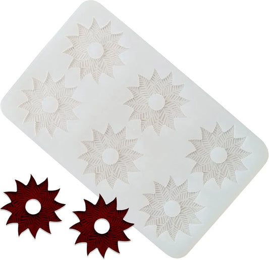Flower Shape Garnishing Sheet