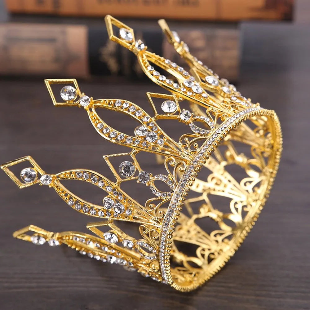 Golden Metal Big Crown