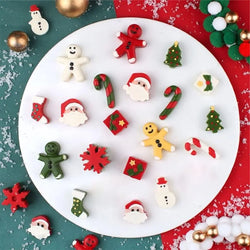 12 Cavity Christmas Silicon Chocolate Mould