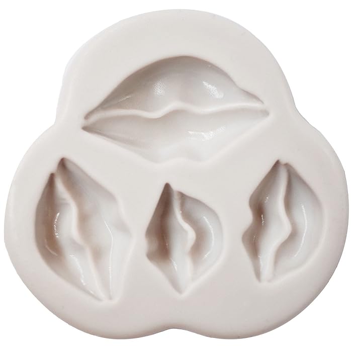 Lips fondant mould