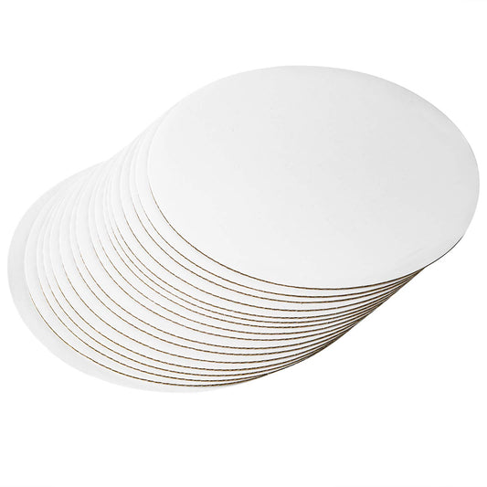 6 inch White Round Mdf Base Board