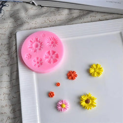 Daisy Flower Chocolate Fondant Mould