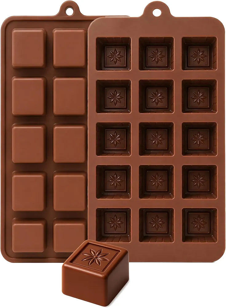 15 cavity Square shape silicon mould