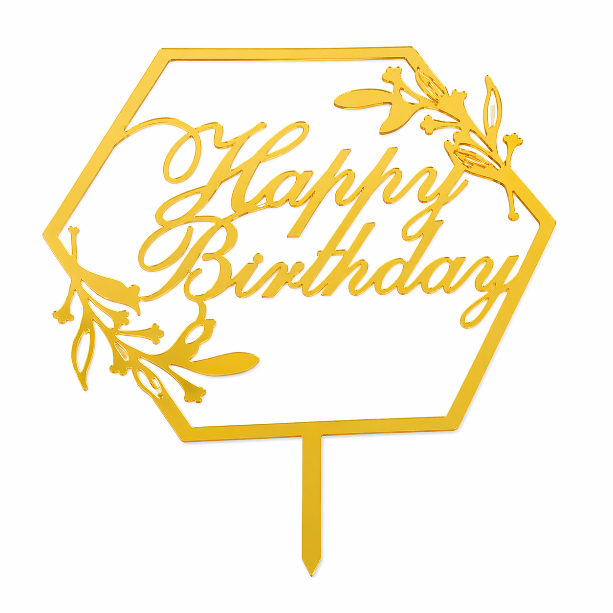 Happy Birthday Acrylic topper RT00390