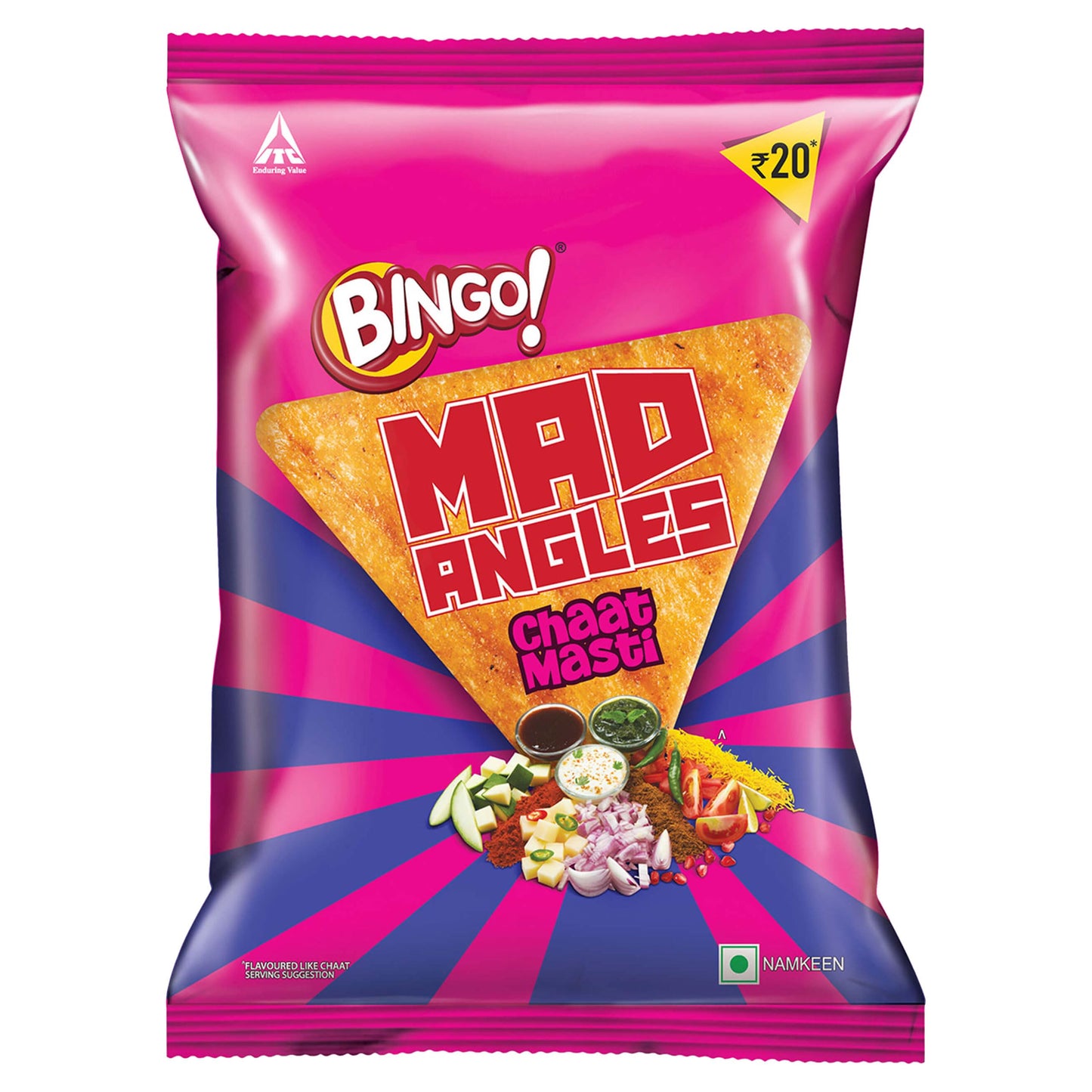 Bingo Mad Angles Chaat Masti 33gm