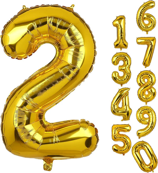 2 Number Foil Balloon size-16inch