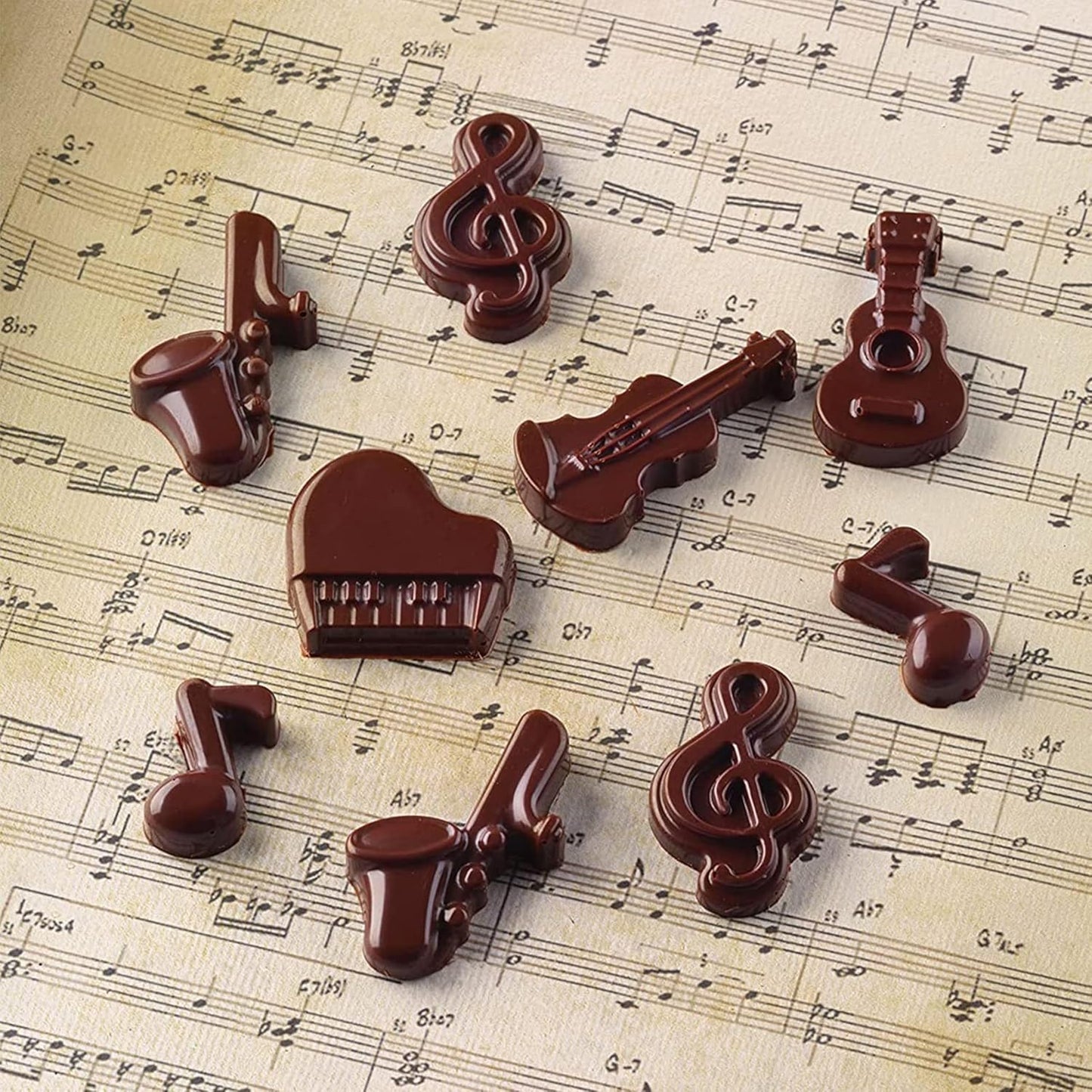 Music Chocolate Silicon Mould