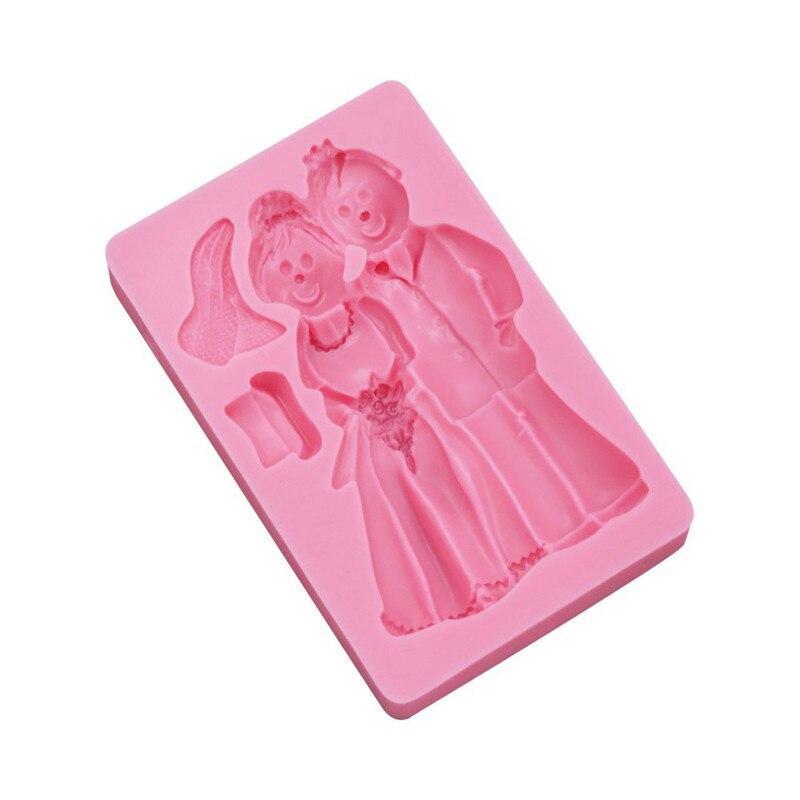 Premium Couple Fondant Mould B221