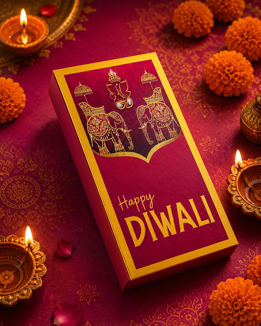 Diwali Bar Box Size 6x3x1 inch pack of 10