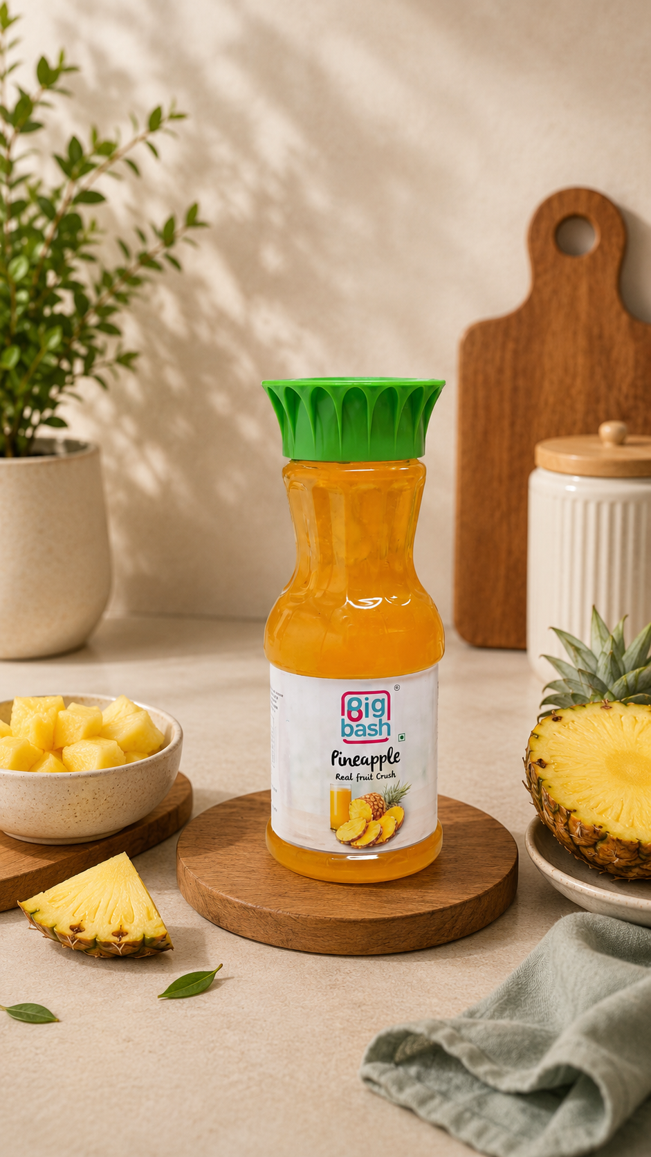 Big Bash Pineapple Real Fruit Crush 250ml