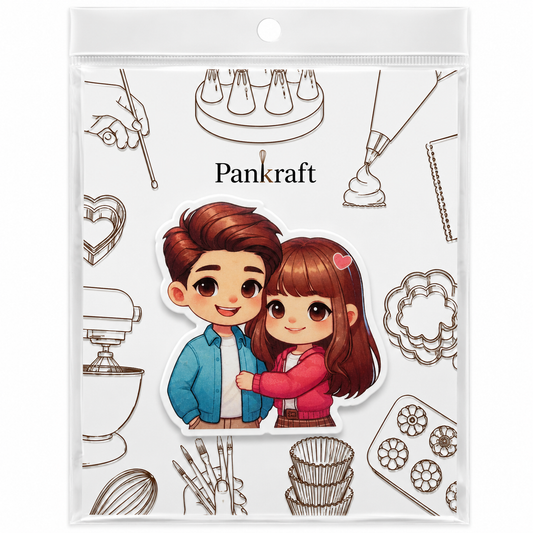 PanKraft Couple Edible Wafers (TT-388)