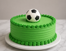 Football Cake topper  size 2.5 inch