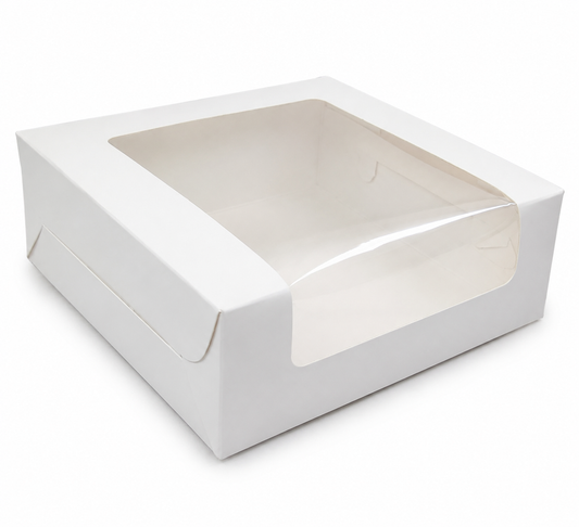 4 pc Brownie Box white colour