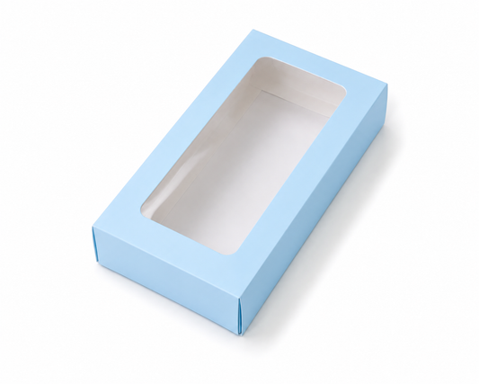 Blue Bar Box Size - 6x3.5x1 inch