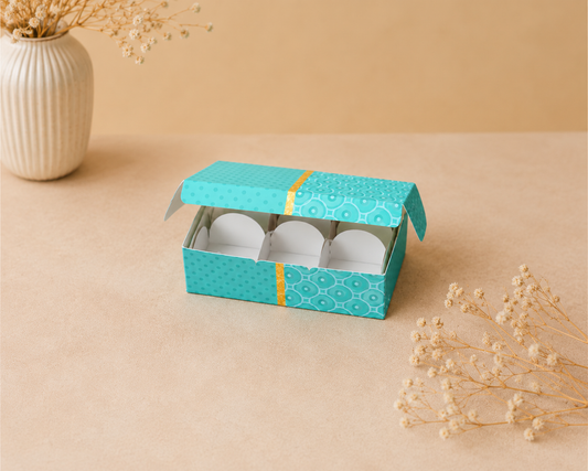 6 Cavity Multipurpose Box Pack Of 10 (Code - 1638 B)