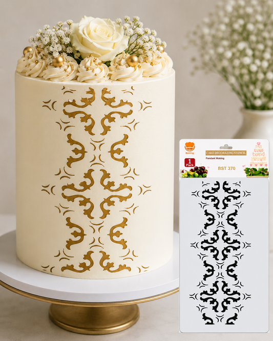 Flower Cake Stencil