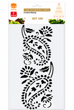 Flower Design Stencil