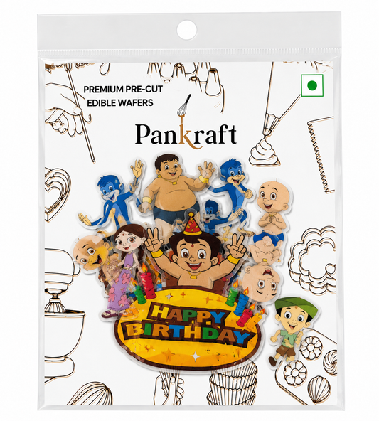PanKraft Chhota Bheem Edible Pre-Cut Wafers (WPC-059)