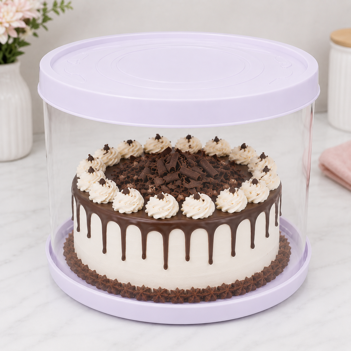 Pull me up round cake box 12x12x12