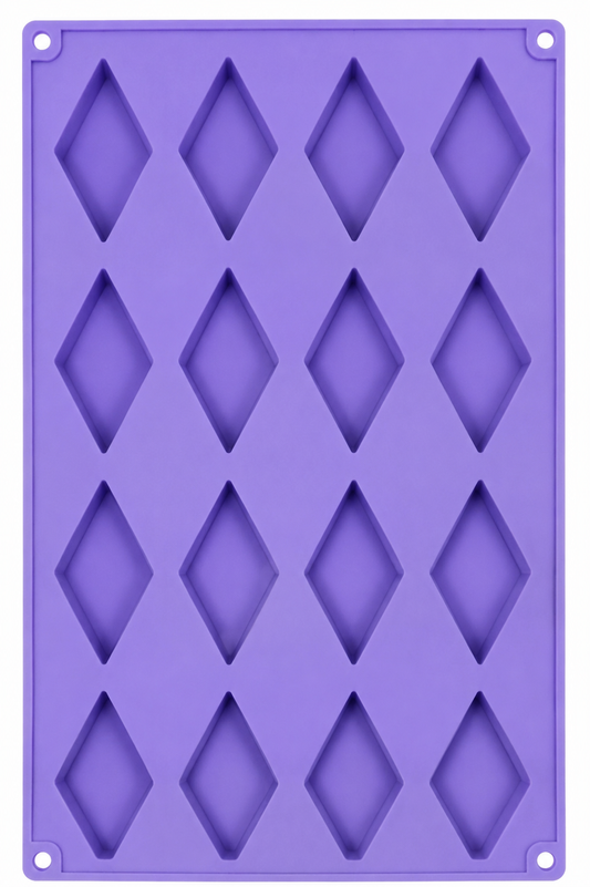 16 Cavity Kaju Katli Silicone Mold (Random Colour)