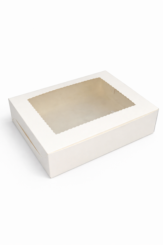 6 pc Brownie Box white colour