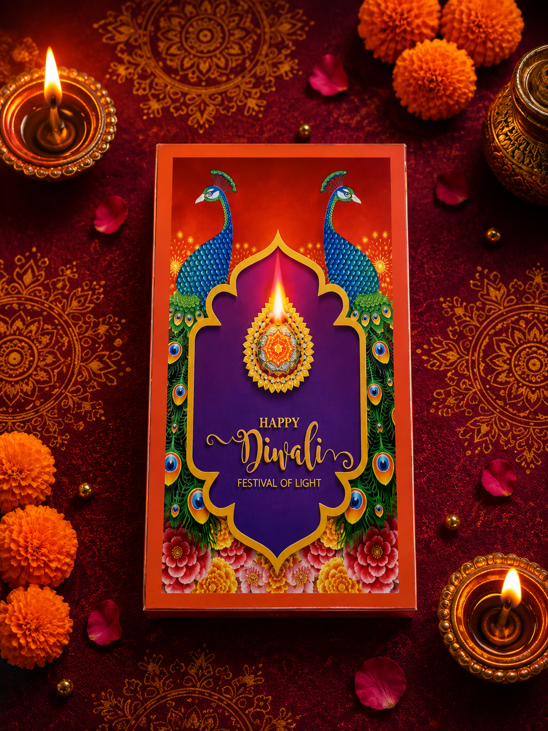 Diwali bar Box Size 6x3x1 inch pack of 10