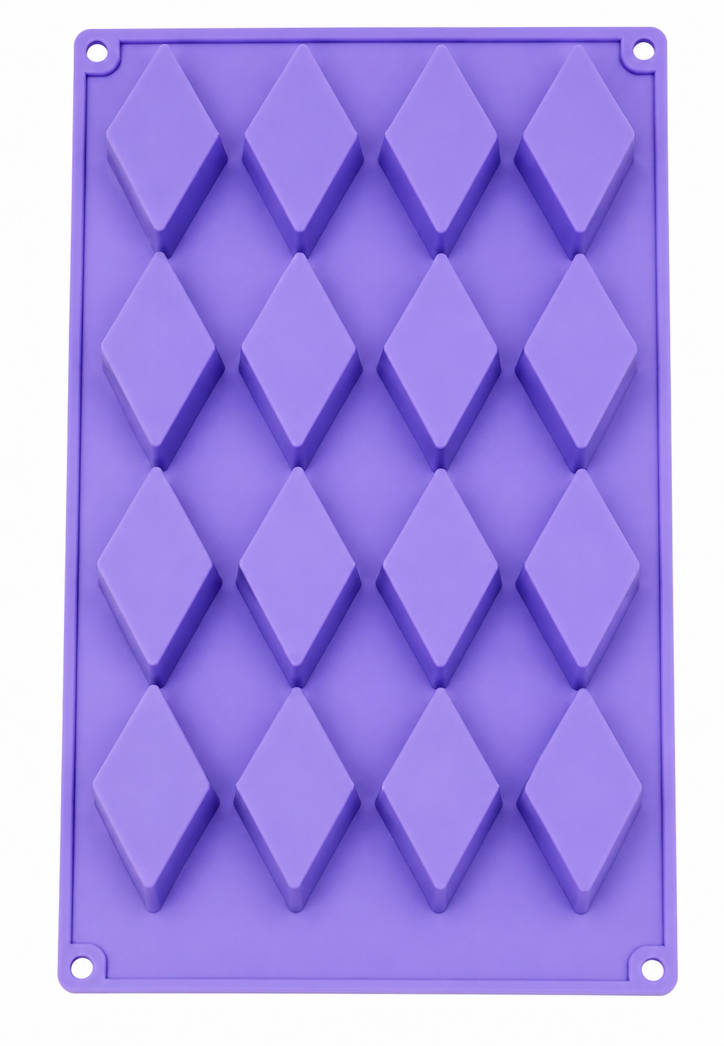 16 Cavity Kaju Katli Silicone Mold (Random Colour)