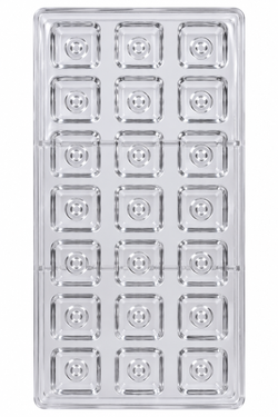 21 Cavity Square Polycarbonate Mould