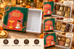 Happy Diwali Gift Hamper Box Pack Of 5