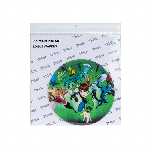 Tastycraft (Ben 10)  theme Edible Precut Wafer sheet (EWC-105)
