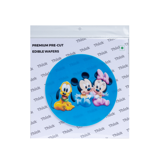 Tastycraft (Mickey Mouse )  theme Edible Precut Wafer sheet (EWC-126)