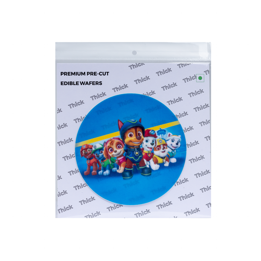 Tastycraft (Pawpatrol) theme Edible Precut Wafer sheet (EWC-130)