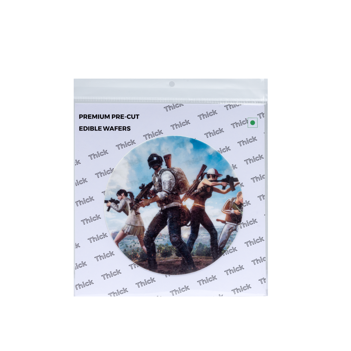 Tastycraft (PUB-G) theme Edible Precut Wafer sheet (EWC-137)