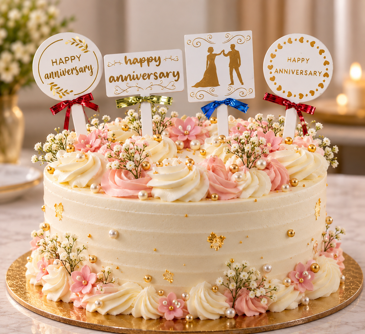 Happy Annyvarsary Paper Tag Pack of 30