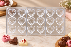 3D Heart Shape  Design Polycarbonate Mould